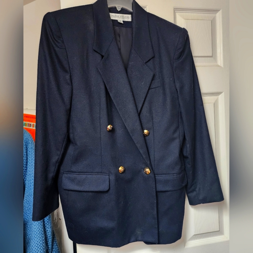 Navy blue blazer